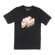 Jumpman Gfx Tee Zwart/Goud Heren T-shirt Jordan , Black , Heren