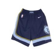 Memphis Grizzlies Basketball Shorts Nike , Blue , Heren