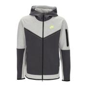 Tech Fleece Zip Hoodie Sportkleding Nike , Gray , Heren