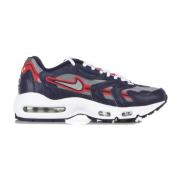 Midnight Navy Low-Top Sneaker met Air Max Nike , Multicolor , Heren