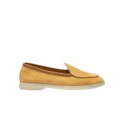 Elegante Suède Loafer Schoenen Scarosso , Yellow , Heren