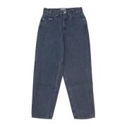 Wijde Denim Jeans HUF , Blue , Heren