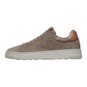 Leather sneakers Layton 100 Voile Blanche , Brown , Heren