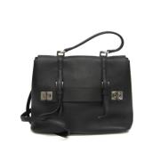 Pre-owned Leather prada-bags Prada Vintage , Black , Dames