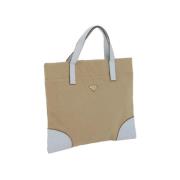 Pre-owned Cotton prada-bags Prada Vintage , Beige , Dames