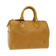 Pre-owned Leather handbags Louis Vuitton Vintage , Brown , Dames