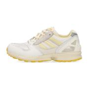 Witte Lage Veterschoen Adidas , White , Dames