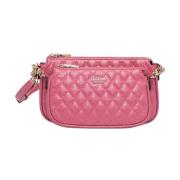 Yarmilla Schoudertas met 2 Compartimenten Guess , Pink , Dames