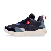 Delta 2 Lage Sneaker Zwart/Rood/Leisteen Jordan , Multicolor , Heren