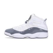 Hoge Top Sneaker Wit/Grijs Herenschoen Jordan , White , Heren