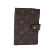 Pre-owned Canvas home-office Louis Vuitton Vintage , Brown , Dames