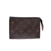 Pre-owned Canvas handbags Louis Vuitton Vintage , Brown , Dames