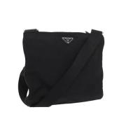 Pre-owned Nylon prada-bags Prada Vintage , Black , Dames