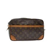 Pre-owned Canvas louis-vuitton-bags Louis Vuitton Vintage , Brown , Da...