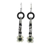 Pre-owned Plastic earrings Prada Vintage , Gray , Dames