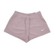 Geribde Jersey Shorts Nike , Pink , Dames