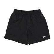 Flow Zwemshorts Nike , Black , Heren