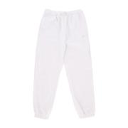 Pluche Fleece Jogger Sportbroek Nike , White , Dames