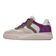 Leather and suede sneakers Laura Voile Blanche , Multicolor , Dames