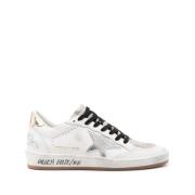 Multicolor Sneakers Distressed Finish Design Golden Goose , White , Da...