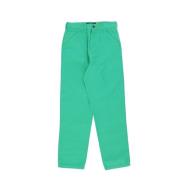 Groene Canvas Werkbroek Rechte Pijp Iuter , Green , Heren