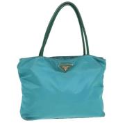 Pre-owned Nylon prada-bags Prada Vintage , Blue , Dames