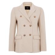 Stijlvolle Blazers voor Mannen en Vrouwen Seventy , Beige , Dames