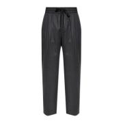 Wollen broek Dolce & Gabbana , Gray , Heren