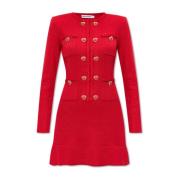 Jurk met zakken Self Portrait , Red , Dames