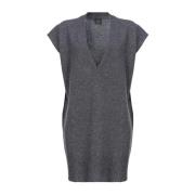 Stijlvolle Modieuze Jurk Pinko , Gray , Dames