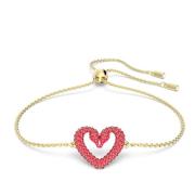 Hart Rood Sublima Armband Swarovski , Yellow , Dames