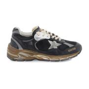 Dad-Star Sneakers van Mesh en Nappaleer Golden Goose , Black , Heren