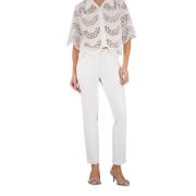 Zene57 Stijlvolle Broek Gardeur , White , Dames