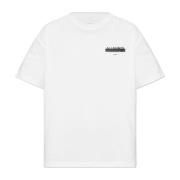 T-shirt Redact AllSaints , White , Heren