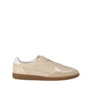 Tb.490 Rife Grain Cream Leren Sneakers Alohas , Beige , Dames