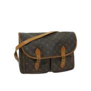 Pre-owned Canvas louis-vuitton-bags Louis Vuitton Vintage , Brown , Da...