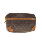 Pre-owned Canvas louis-vuitton-bags Louis Vuitton Vintage , Brown , Da...