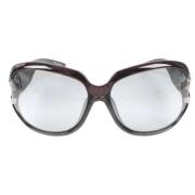 Pre-owned Plastic sunglasses Dior Vintage , Black , Dames