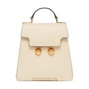 Trunkaroo Leren Tas in Shell Marni , White , Dames