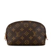 Pre-owned Canvas louis-vuitton-bags Louis Vuitton Vintage , Brown , Da...