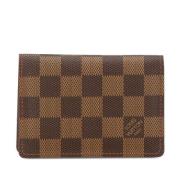 Pre-owned Canvas wallets Louis Vuitton Vintage , Brown , Dames