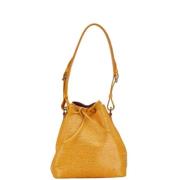 Pre-owned Leather shoulder-bags Louis Vuitton Vintage , Yellow , Dames