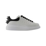 Pre-owned Leather sneakers Alexander McQueen Pre-owned , White , Dames