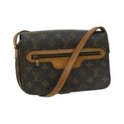 Pre-owned Canvas louis-vuitton-bags Louis Vuitton Vintage , Brown , Da...