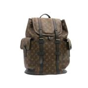 Pre-owned Canvas backpacks Louis Vuitton Vintage , Blue , Dames