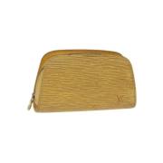 Pre-owned Leather louis-vuitton-bags Louis Vuitton Vintage , Yellow , ...