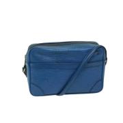 Pre-owned Leather louis-vuitton-bags Louis Vuitton Vintage , Blue , Da...