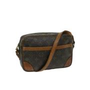 Pre-owned Canvas louis-vuitton-bags Louis Vuitton Vintage , Brown , Da...