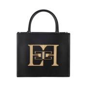 Stijlvolle Handtassen Collectie Elisabetta Franchi , Black , Dames