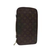 Pre-owned Canvas louis-vuitton-bags Louis Vuitton Vintage , Brown , Da...